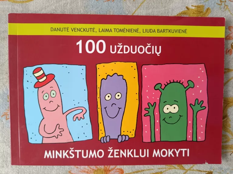 100 užduočių minkštumo ženklui mokyti - D. Venskutė, knyga