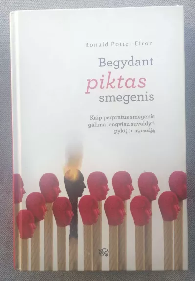 BEGYDANT PIKTAS SMEGENIS: kaip perpratus smegenis galima lengviau suvaldyti pyktį ir agresiją - Ronald Potter-Efron, knyga 1