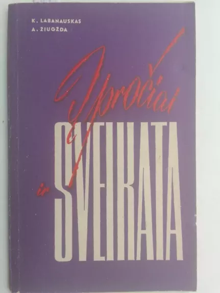 Įpročiai ir sveikata