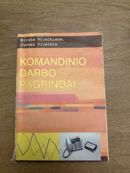 Komandinio darbo pagrindai - Birutė Vijeikienė, Juozas  Vijeikis, knyga 1