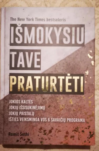 Išmokysiu tave praturtėti - Ramit Sethi, knyga 1