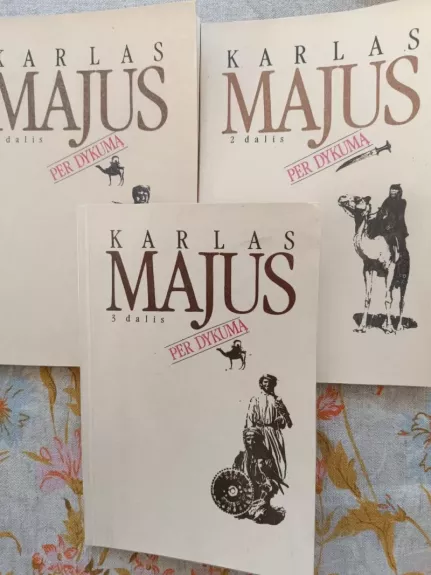 Karlas Majus  Per dykuma 1.2.3 dalys