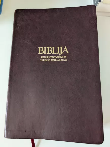 Biblija: Senasis Testamentas, Naujasis Testamentas - Autorių Kolektyvas, knyga 1