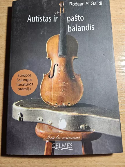 Autistas ir pašto balandis - Rodaan AL Galidi, knyga