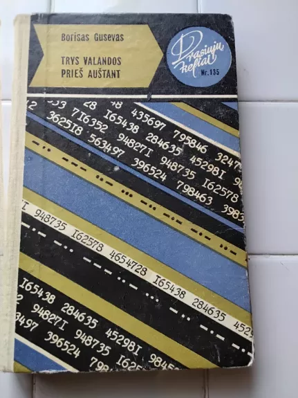 Trys valandos prieš auštant - Borisas Gusevas, knyga