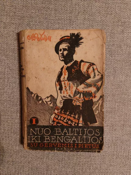 Nuo Baltijos iki Bengalijos su gervėmis į pietus - Antanas Poška, knyga