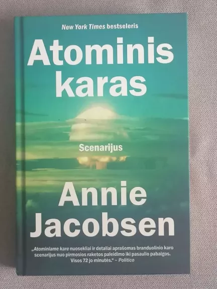 Atominis karas - Annie Jacobsen, knyga 1