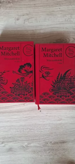 Vėjo nublokšti (2 dalys) - Margaret Mitčel, knyga