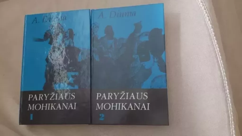 Paryžiaus Mohikanai (2 knygos)