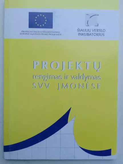 Projektų rengimas ir valdymas SVV įmonėse - Autorių Kolektyvas, knyga 1