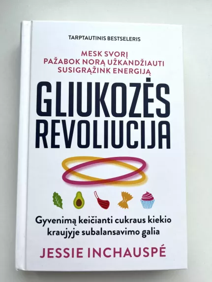 Gliukozės revoliucija. Gyvenimą keičianti cukraus kiekio kraujyje subalansavimo galia - Jessie Inchauspe, knyga 1