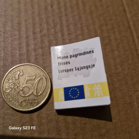 Mano pagrindinės teisės Europos sąjungoje