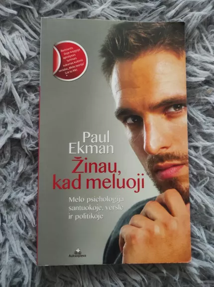 Žinau, kad meluoji - Paul Ekman, knyga 1