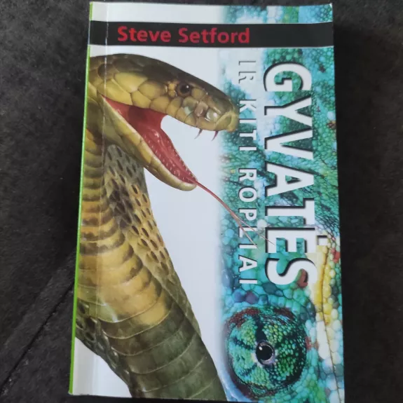 Gyvatės ir kiti ropliai. Kišeninis žodynas - Steve Setford, knyga