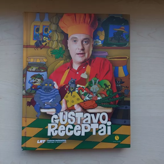 Gustavo receptai - Audrius Rakauskas, knyga