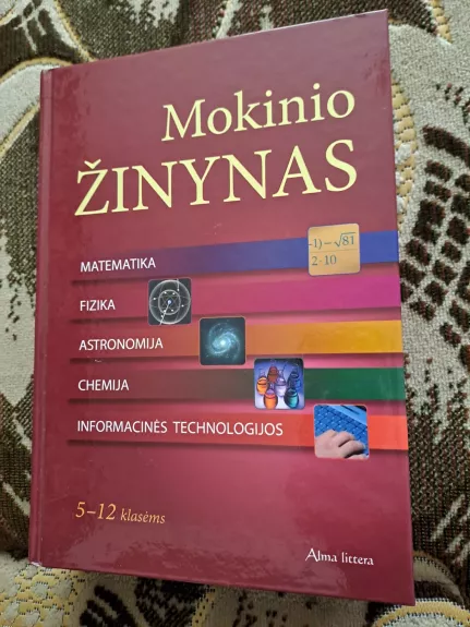 Mokinio žinynas 5-12 klasėms