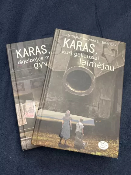 Karas, išgelbėjęs mano gyvenimą; Karas, kurį galiausiai laimėjau (2 knygos) - Kimberly Brubaker Bradley, knyga 1