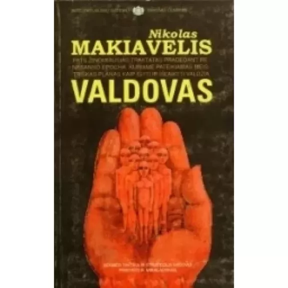 VALDOVAS - Nikolas Makiavelis, knyga