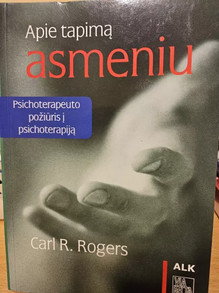 Apie tapimą asmeniu - Carl R. Rogers, knyga