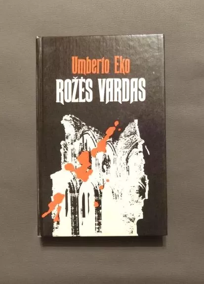 Rožės vardas - Umberto Eco, knyga