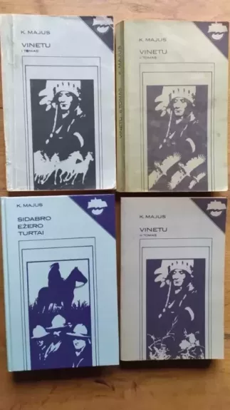 Vinetu I, II, III. Sidabro ežero turtai - Karlas Majus, knyga