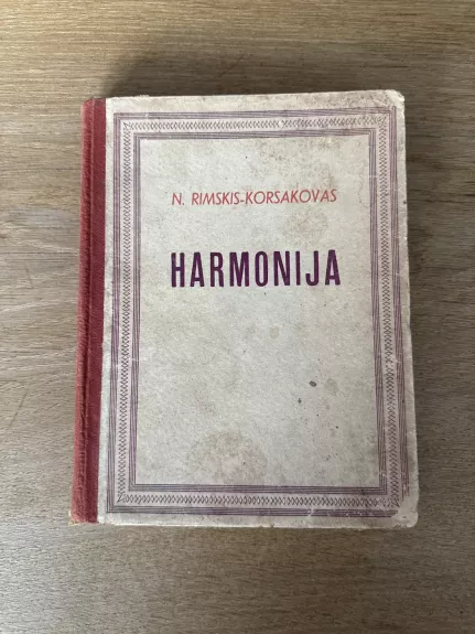 HARMONIJA - N. Rimskis-Korsakovas, knyga 1