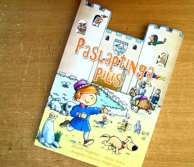 Paslaptinga pilis: atverk langelius-tavęs laukia daugybė linksmų staigmenėlių!