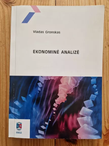 Ekonominė analizė - Vladas Gronskas, knyga