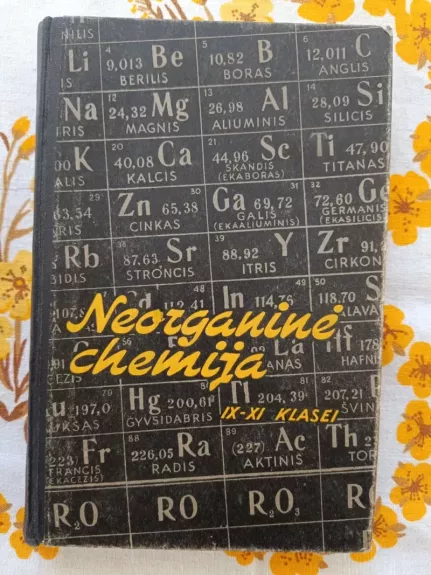 Neorganinė chemija IX-XI klasei