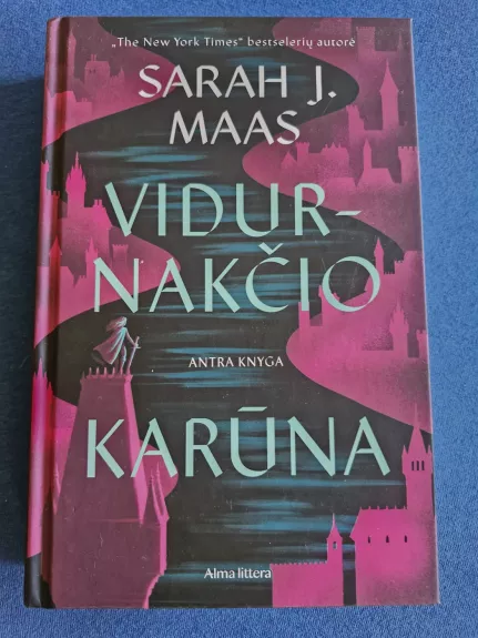Vidurnakčio karūna - Sarah J. Maas, knyga