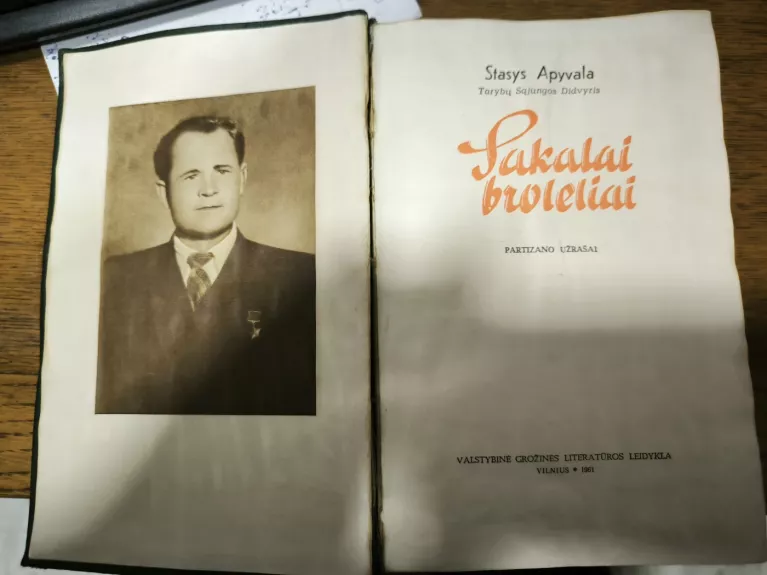 Sakalai broleliai - Stasys Apyvala, knyga