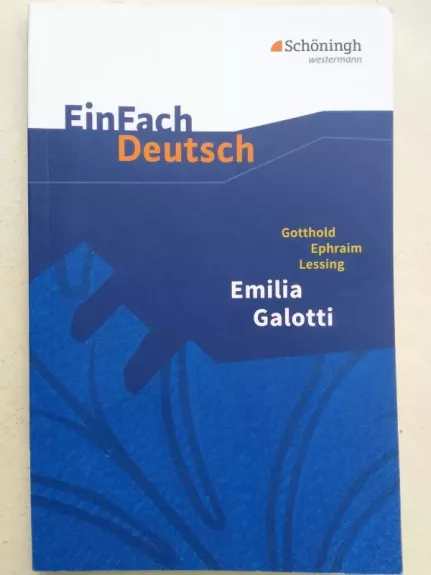 Emilia Galotti EinFach Deutsch Textausgaben