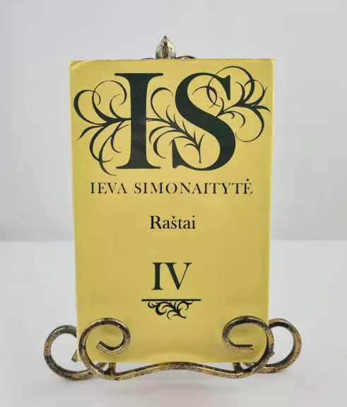 Ieva Simonaitytė. Raštai IV tomas
