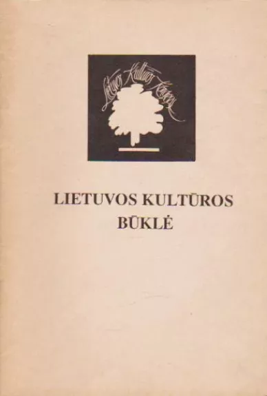 Lietuvos kultūros būklė