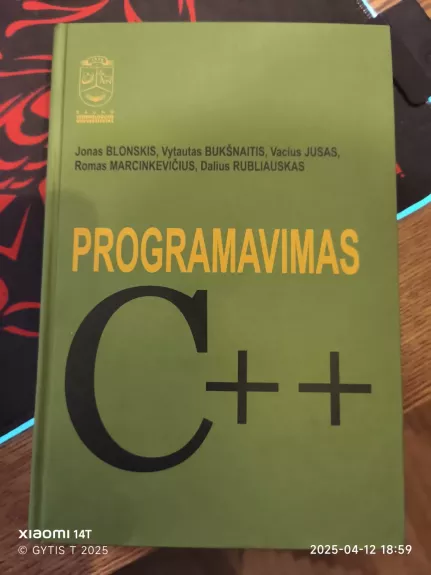 Programavimas C++