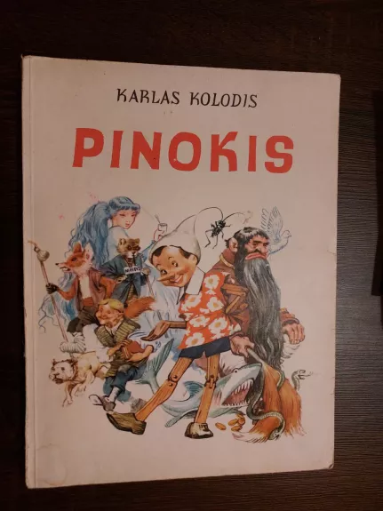 Pinokis - Karlas Kolodis, knyga