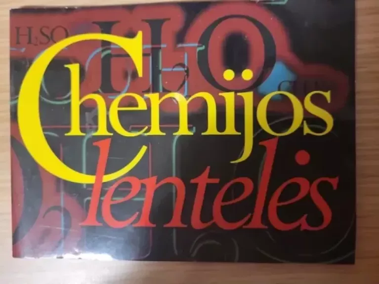 Chemijos lentelės - Regina Mudėnienė, knyga