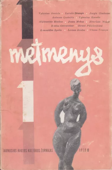 Metmenys - Vytautas Kavolis ir kt., knyga