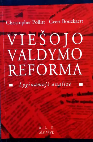 Viešojo valdymo reforma: lyginamoji analizė