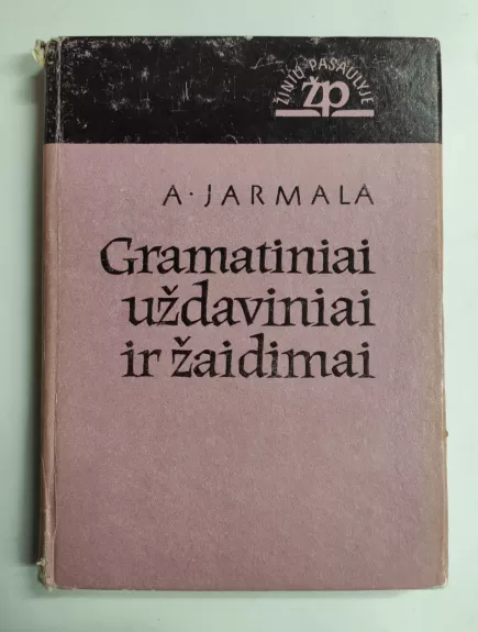 Gramatiniai uždaviniai ir žaidimai