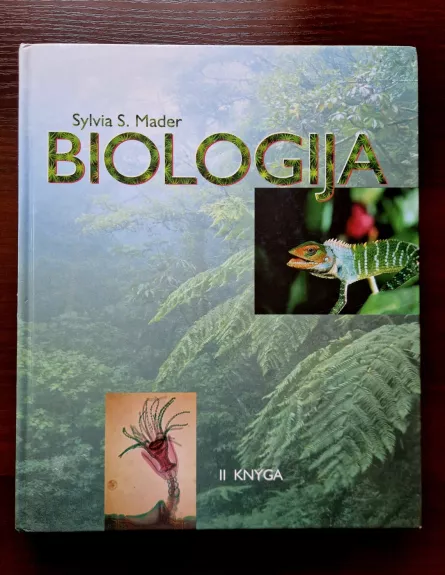 Biologija (2 dalis) - Sylvia S. Mader, knyga 1