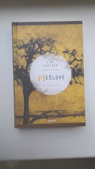 Nešlovė - J. M. Coetzee, knyga