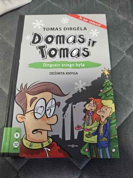 Domas ir Tomas . 10 knyga. Dingusio sniego byla. - Tomas Dirgėla, knyga