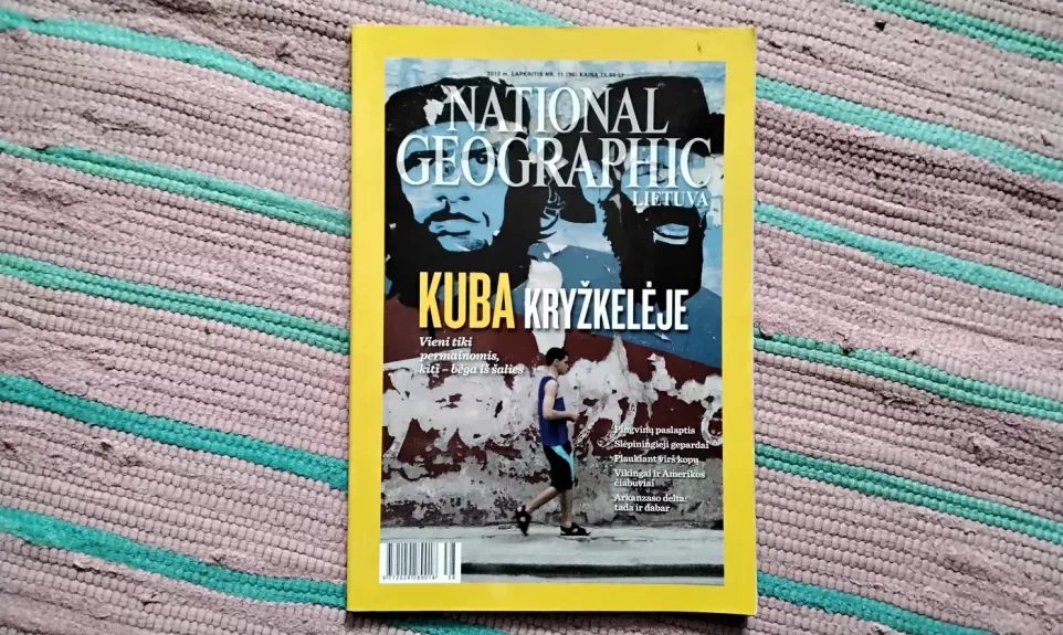 NATIONAL GEOGRAPHIC KUBA kryškelėje 2012/11