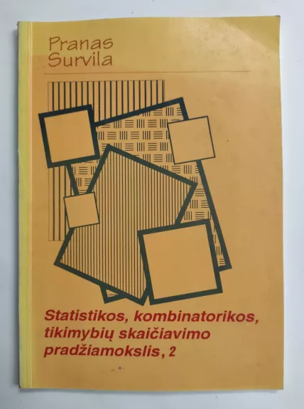 Statistikos ,kombinatorikos,tikimybių skaičiavimo  pradziamokslis 2