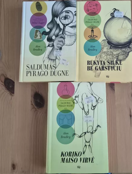 Saldumas pyrago dugne; Rūkyta silkė be garstyčių; Koriko maišo virvė