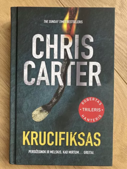 Krucifiksas - Chris Carter, knyga