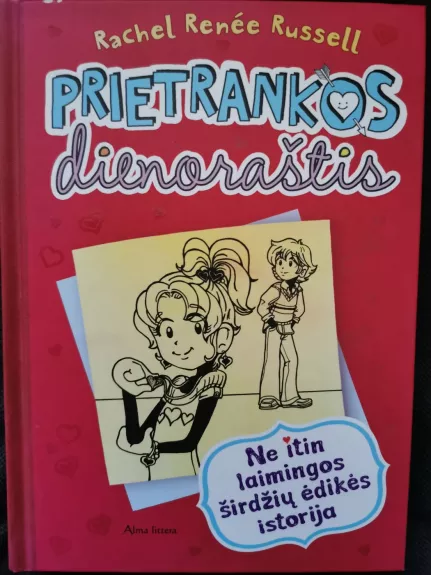 Prietrankos dienoraštis. Ne itin laimingos širdžių ėdikės istorija - Rachel Renée Russell, knyga