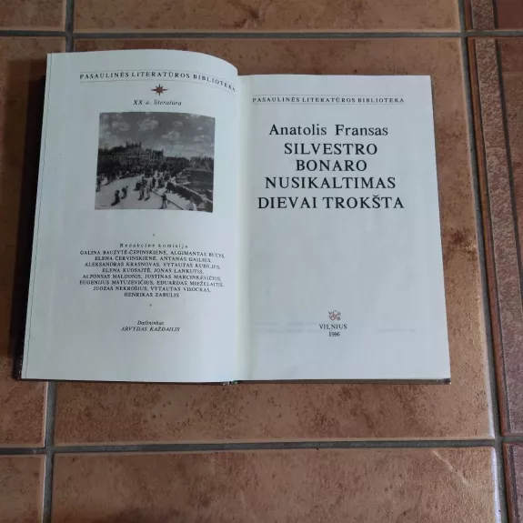 Silvestro Bonaro nusikaltimas. Dievai trokšta