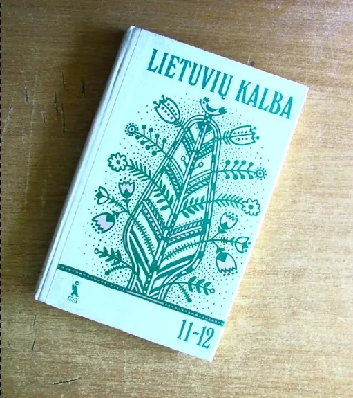 Lietuvių kalba 11-12
